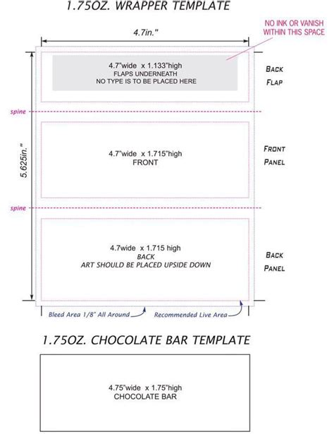 5 Free Hershey Bar Wrapper Templates To Print