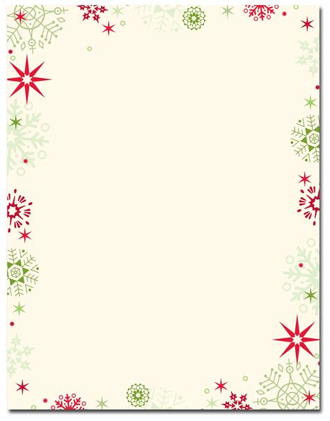 5 Free Holiday Letterhead Templates For Word