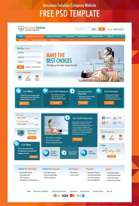 5 Free It Company Website Templates