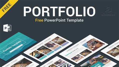 5 Free Portfolio Powerpoint Templates