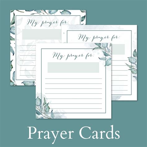 5 Free Prayer Card Templates To Download