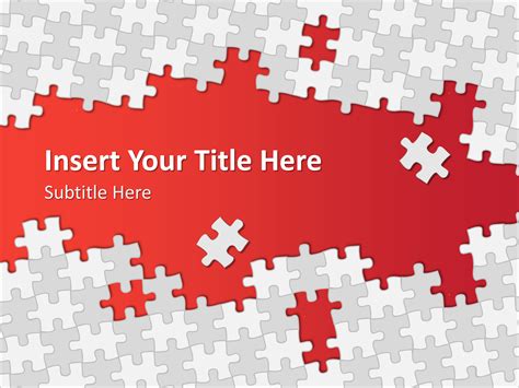 5 Free Puzzle Template Powerpoint Downloads