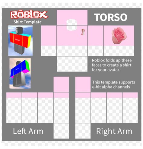 5 Free Roblox Clothing Template Png Downloads