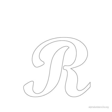 5 Free Router Cursive Letter Templates