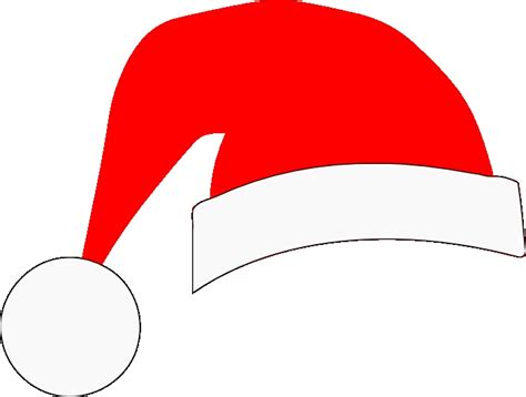 5 Free Santa Hat Cut Out Templates