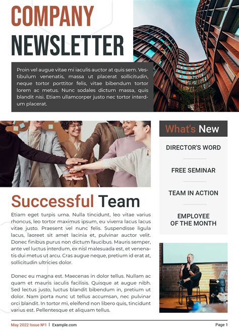 5 Free Word Newsletter Templates To Boost Engagement