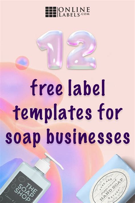 5 Handmade Soap Label Templates You Can Use Today