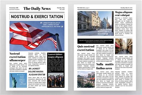 5 Newspaper Templates In Google Docs