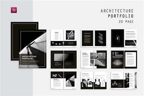 5 Stunning Indesign Architecture Portfolio Templates