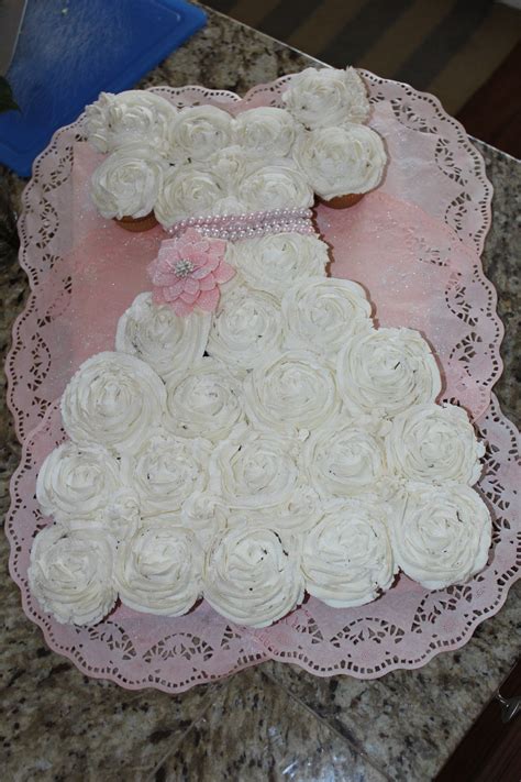 5 Templates For Wedding Dress Cupcake Cakes