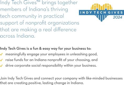 5 Ways Indy Tech Gives Back