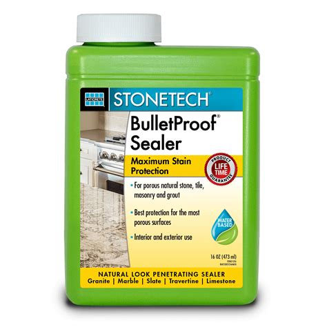 5 Ways Stone Tech Bulletproof Sealer Protects Your Surface