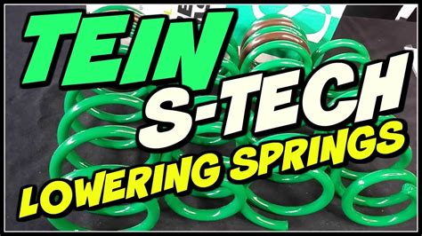 5 Ways Teins Tech Lowering Springs Upgrade Your Ride