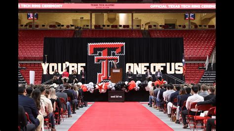 5 Ways To Celebrate Texas Tech Ring Ceremony