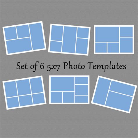 5 Ways To Create A 5x7 Photo Collage Template