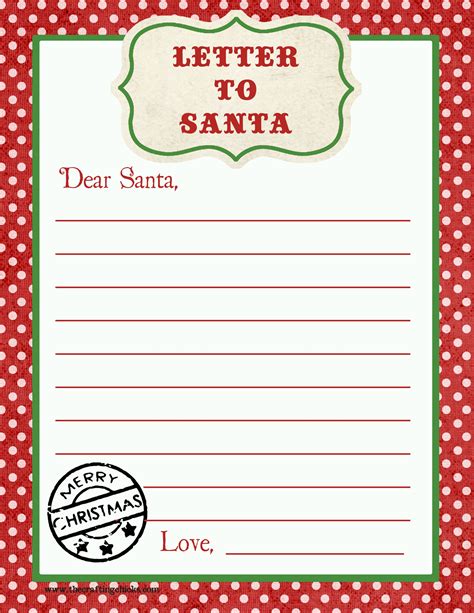 5 Ways To Create A Magical Santa Letter Template