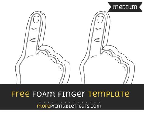 5 Ways To Create A Printable Foam Finger Template