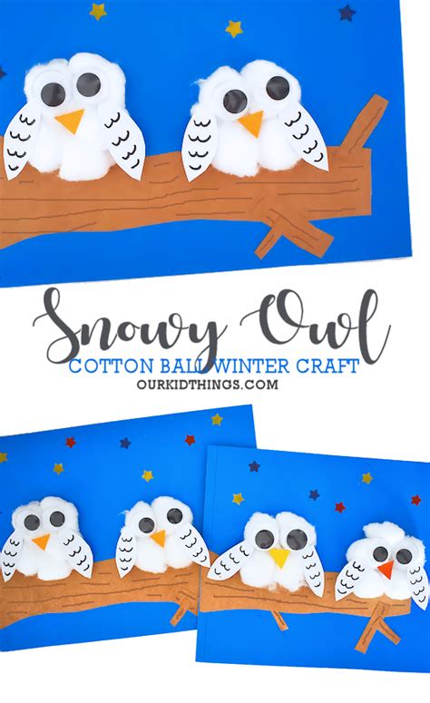 5 Ways To Create A Snowy Owl Craft Template