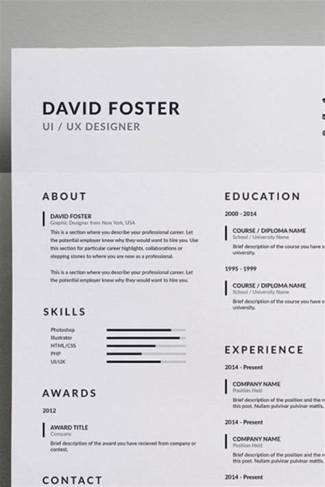 5 Ways To Create A Standout Resume With David Paykin Template