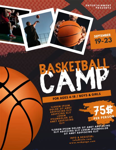 5 Ways To Create A Winning Basketball Camp Flyer