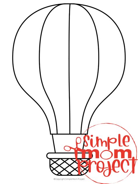 5 Ways To Create Hot Air Balloon Templates