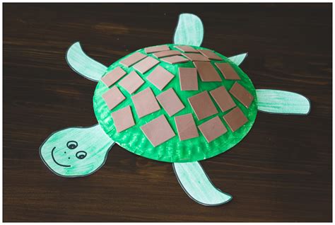 5 Ways To Create Paper Plate Turtle Template