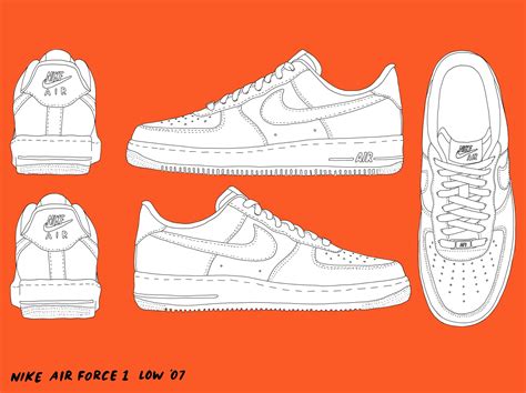 5 Ways To Customize Blank Air Force 1 Template