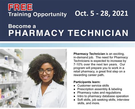 5 Ways To Get Free Pharmacy Tech Training