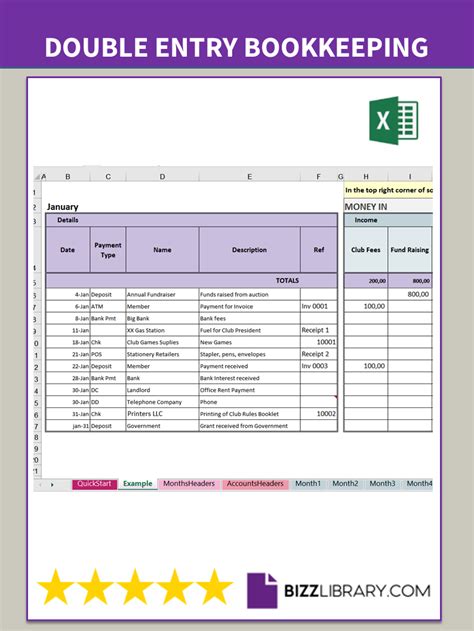 5 Ways To Master Double Entry Accounting In Excel