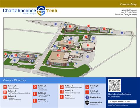 5 Ways To Navigate Chattahoochee Tech Marietta Campus Map