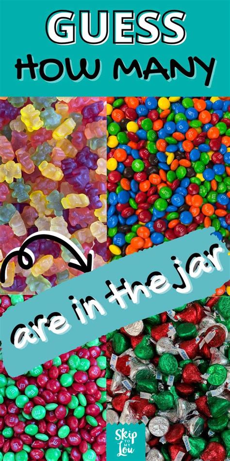 5 Ways To Play Candy Jar Guessing Game