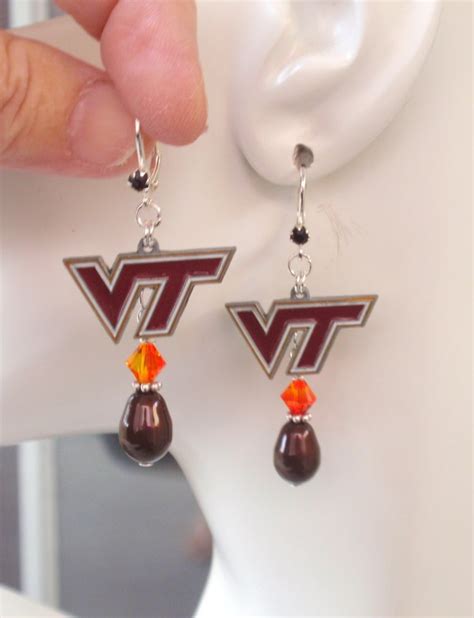 5 Ways To Rep Virginia Tech With Earrings