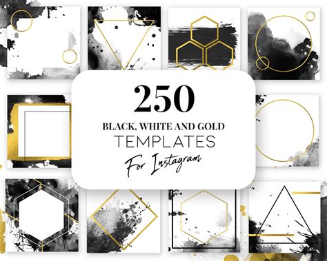 5 Ways To Shine With Black And Gold Templates