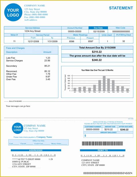 5 Ways To Spot A Fake Utility Bill Template