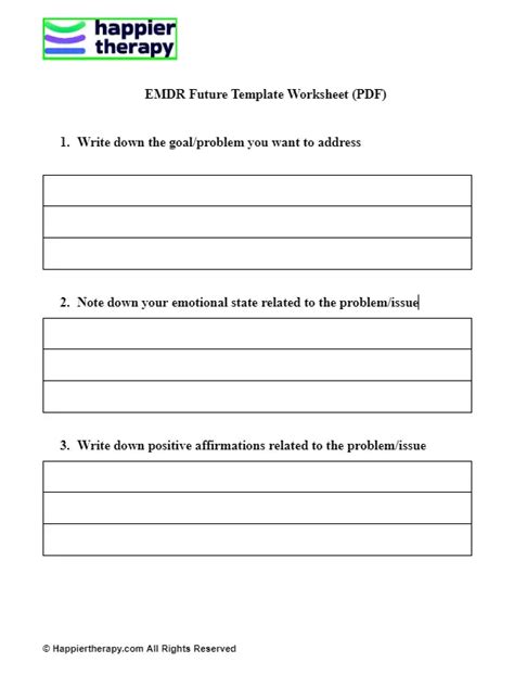 5 Ways To Use Future Template In Emdr Therapy