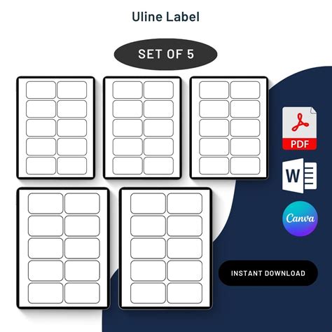 5 Ways To Use Uline Bin Label Templates