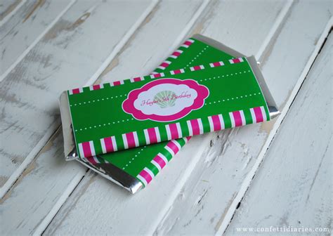 6 Free Chocolate Bar Wrapper Templates To Try