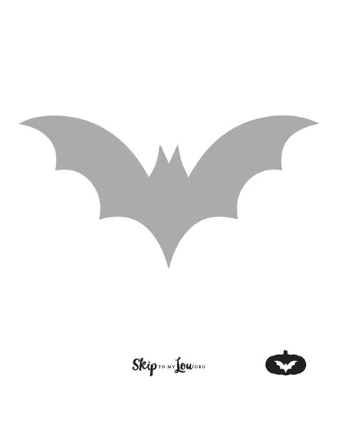 6 Spooky Bat Pumpkin Carving Templates