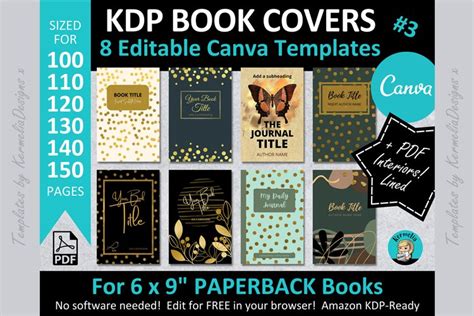 6x9 Book Cover Template: Create Professional Designs Easily