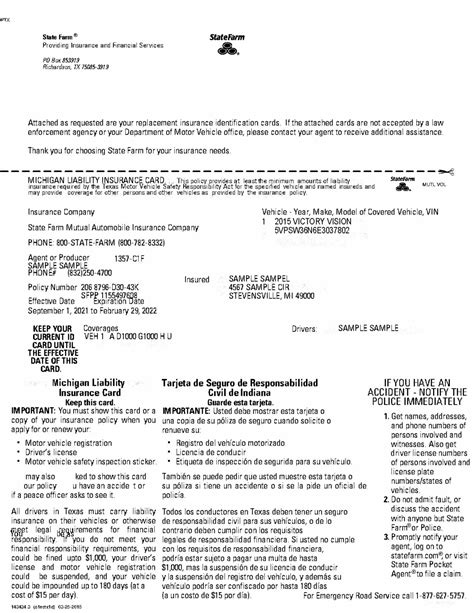 7 Essential Details To Include On A State Farm Insurance Card Template