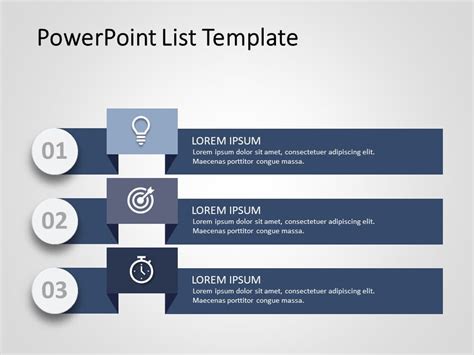 7 Essential List Templates For Powerpoint