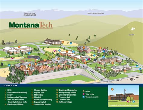 7 Essential Stops On Montana Tech Campus Map