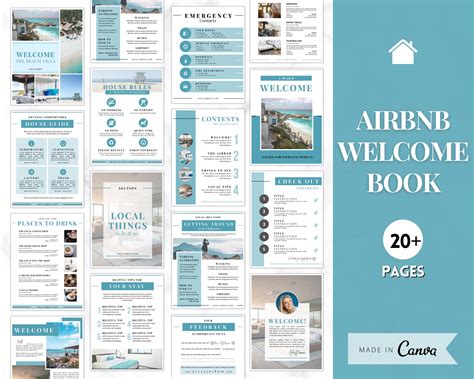 7 Essential Tips For Your Airbnb Guide Book Template