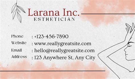 7 Esthetician Business Card Templates To Inspire You