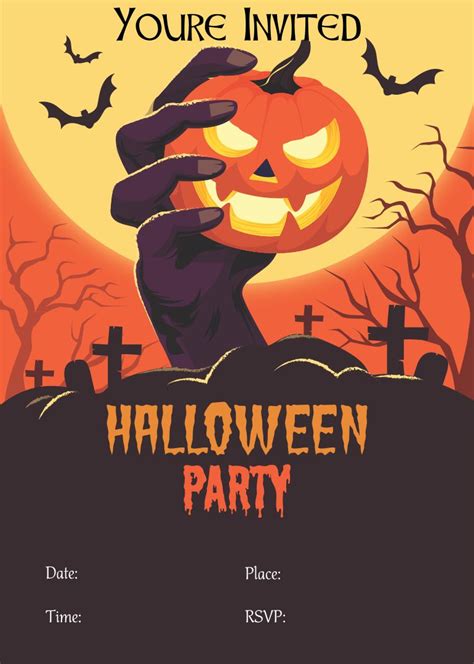 7 Free Halloween Invitation Templates You Can Use