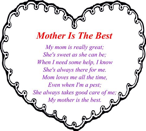 7 Heartfelt Mothers Day Poem Templates