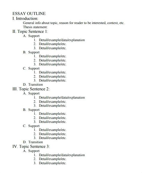 7 Steps To Create An Apa Format Outline Template