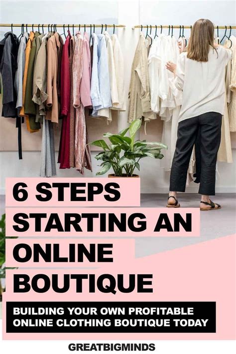 7 Steps To Launch Online Clothing Boutique