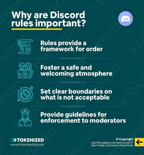 8 Essential Discord Rules Template Cute Designs