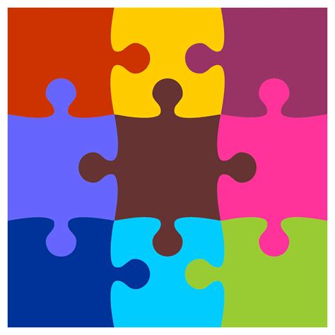 9 Essential Puzzle Piece Templates To Boost Productivity